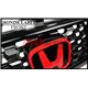 HONDA CIVIC FC 2016 - 2019 SI Style Mesh Front Griller (with Logo H and SI Logo)