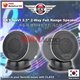 [FREE GIFT] SKY NAVI 2.5" Full Range 2-Way Car Hifi Audio Music Speaker Tweeter Set Made In Korea (Pair)