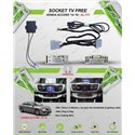 HONDA ACCORD 2013 - 2015 AUDIOLAB Plug and Play Park Brake Bypass Cable TV Free Socket Cable [AL-171]