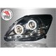 TOYOTA VIOS 2007 - 2012 EAGLE EYES Extreme LED Light Ring Starline DRL Projector Head Lamp (Pair) [HL-123-2]