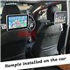 DLAA 10.1" Full HD Digital TFT Screen Ultra-thin Design Touch Button Car Headrest Monitor Player