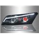 HONDA ACCORD 8th Gen 2008 - 2012 4D LED Light Bar DRL Red Demon Eyes Projector Head Lamp with Sequential Signal (Pair) [HL-226-1
