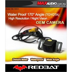 REDBAT RB-196CE 170° Color CCD Night Vision Rear Camera for ALL TOYOTA