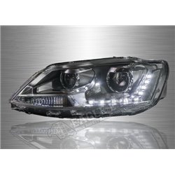 VOLKSWAGEN JETTA A6 2011 - 2018 Projector LED DRL Head Lamp (Pair) [HL-150-LD]