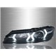 NISSAN SILVIA S15 1999 - 2002 LED Light Bar DRL Projector Head Lamp (Pair) [HL-196]