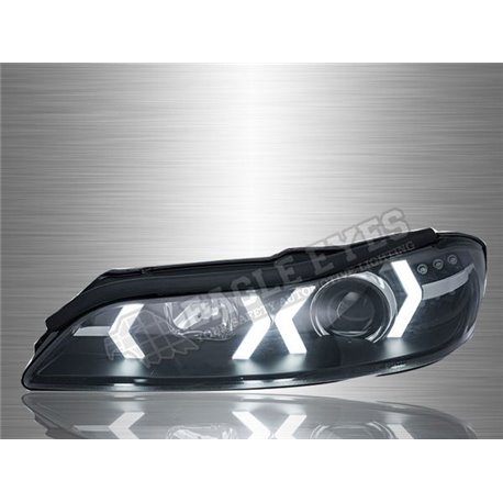 NISSAN SILVIA S15 1999 - 2002 LED Light Bar DRL Projector Head Lamp (Pair) [HL-196]