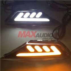 HONDA CIVIC FC 2016-2019 Car Flashing LED Side Marker Lamp Turn Signal Light DRL (2 PCS)