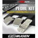 GENUINE MUGEN K2SO Series Manual Racing Pedal Kit 100% Made In Japan