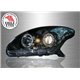 PERODUA MYVI 2005 - 2011 Black Lens Projector LED DRL Head Lamp Extreme LED Ring (Pair) [HL-101-3]