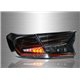 HONDA ACCORD 2018 - 2020 Black & Red Line Lens LED Sequential Signal Tail Lamp (Pair) [TL-316]