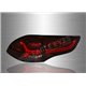 MITSUBISHI PAJERO SPORT 2015 – 2019 Red & Smoke Lens LED Tail Lamp with Squential Signal (Pair) [TL-311-1-SQ]