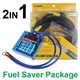 2in1 PIVOT VS-1 Voltage Stabilizer + PIVOT 7 Core 5-Point Grounding Cable Fuel Saver Package