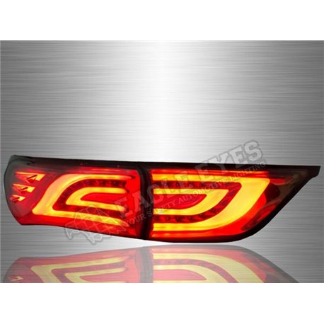 TOYOTA HARRIER XU60 2013 - 2019 Smoke Lens LED Light Bar Tail Lamp (Pair) [TL-284-1]