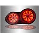 NISSAN SKYLINE R35 2007 - 2019 Chrome Lens LED Tail Lamp with Sequential Signal (Pair) [TL-304-1]