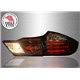 HONDA CITY GM6 2014 - 2019 EAGLE EYES Red & Smoke Lens LED Light Bar Tail Lamp (Pair) [TL-260-1]