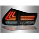 TOYOTA HARRIER XU30 2003 - 2012 Black Lens LED Tail Lamp with Sequential Signal (Pair) [TL-257-1-SQ]