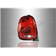 BMW MINI COOPER F56 2013 - 2019 Red / Clear Lens LED Tail Lamp with Sequential Signal (Pair) [TL-320-SQ]