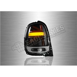 BMW MINI COOPER F56 2013 - 2019 Smoke / Clear / Red line LED Tail Lamp with Sequential Signal (Pair) [TL-320-1-SQ]