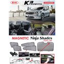 KIA K3 2014 - 2018 NINJA SHADES UV Proof Custom Fit Car Door Window Magnetic Sun Shades (5pcs)