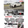 MERCEDES BENZ W205 C-Classs 2015 - 2018 NINJA SHADES UV Proof Custom Fit Car Door Window Magnetic Sun Shades (7pcs)