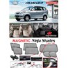 TOYOTA AVANZA 2003 - 2011 NINJA SHADES UV Proof Custom Fit Car Door Window Magnetic Sun Shades (7pcs)
