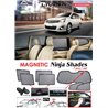 NISSAN LIVINA 2006 - 2019 NINJA SHADES UV Proof Custom Fit Car Door Window Magnetic Sun Shades (7pcs)