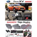 SUBARU XV 2016 - 2019 NINJA SHADES UV Proof Custom Fit Car Door Window Magnetic Sun Shades (7pcs)