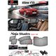 BMW F30 3-Series 2011 - 2019 NINJA SHADES UV Proof Custom Fit Car Door Window Magnetic Sun Shades (5pcs)