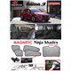 MAZDA 3 2013 - 2018 NINJA SHADES UV Proof Custom Fit Car Door Window Magnetic Sun Shades (5pcs)