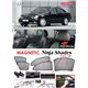 MERCEDES BENZ W211 E-Class 2005 - 2010 NINJA SHADES UV Proof Custom Fit Car Door Window Magnetic Sun Shades (5pcs)