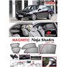MERCEDES BENZ W212 E-Class 2010 - 2016 NINJA SHADES UV Proof Custom Fit Car Door Window Magnetic Sun Shades (5pcs)