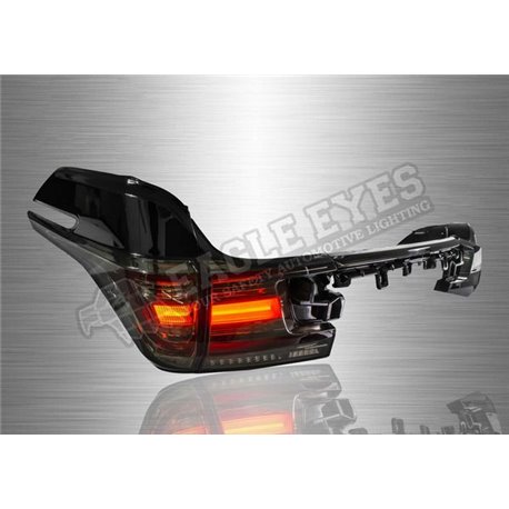 TOYOTA VELFIRE ANH30 2015 – 2019 Smoke Lens LED with Sequential Signal (Pair) [TL-321-SQ]