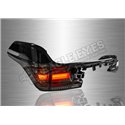 TOYOTA VELLFIRE ANH30 2015 – 2019 Smoke Lens LED Light Bar Tail Lamp with Sequential Signal (Pair) [TL-321-SQ]