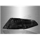 VOLKSWAGEN GOLF MK7 2012 – 2019 Black & Smoke Lens LED Tail Lamp Sequential Signal (Pair) [TL-322-SQ]