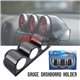 Universal Carbon Fiber Style Look 6cm Gauge Meter Dashboard Holder Bracket  (3 Hole)