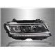 VOLKSWAGEN TIGUAN 2007 – 2019 Clear & Black Projector LED Sequential Signal Head Lamp (Pair) [HL-251] 