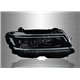 VOLKSWAGEN TIGUAN 2007 – 2019 Clear & Black Projector LED Sequential Signal Head Lamp (Pair) [HL-251] 