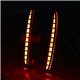 HONDA CIVIC FC FK8 Hatchback 2016 - 2019 Type-R Rear Bumper LED Safety Brake Light Reflector with Sequential Running Turn Signal