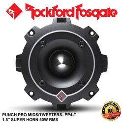 ORIGINAL ROCKFORD FOSGATE Punch Pro PP4-T 1.5  SUPER HORN TWEETER 50W RMS