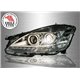 MERCEDES BENZ S-CLASS W221 2006 – 2013 EAGLE EYES Chrome Projector LED DRL Head Lamp (Pair) [HL-041-BENZ]
