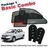 [Basic Combo] PERODUA BEZZA (4pcs) SAMURAI SHADES + (2pcs) Silicone Key Cover