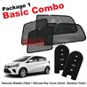 [Basic Combo] PERODUA MYVI 2018 (4pcs) SAMURAI SHADES + (2pcs) Silicone Key Cover