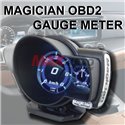 Magician Multi Function  Plug and Play  OBD2 Digital Gauge Meter [F835]