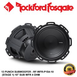 ORIGINAL ROCKFORD FOSGATE Punch P1S4-10" P1 4-Ohm SVC Subwoofer