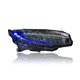 HONDA CIVIC FC 2016 – 2019 (V2) Black LED One Touch Blue Sequential Signal Head Lamp (Pair) [HL-204-TOB-V2]
