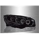 HONDA CIVIC FC 2016 - 2019 (Bugatti Style) Projector LED Head Lamp (Pair) [HL-204-SQ-1]