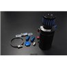 WORKS ENGINEERING USA 9mm Racing Oil Catch Tank with Mini Filter (Small) [W-OCT]