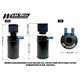 WORKS ENGINEERING USA 9mm Racing Oil Catch Tank with Mini Filter (Small) [W-OCT]