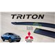 MITSUBISHI TRITON 2014 - 2018 3" Kevlar Type Carbon Fiber Door Sun Visor with Clip