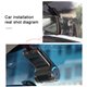 SKY NAVI U2 HD 720P USB Plug n Play Driving Video Recorder Dash Camera DVR with ADAS System (Upgradeable for Android Player)